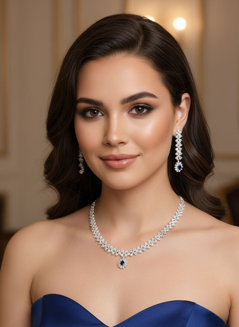 Twilight Elegance AD Jewelry Set