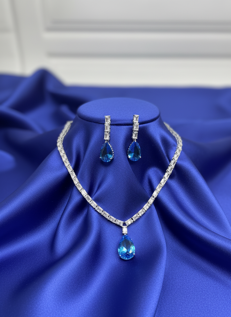 Clear Blue Long AD Set