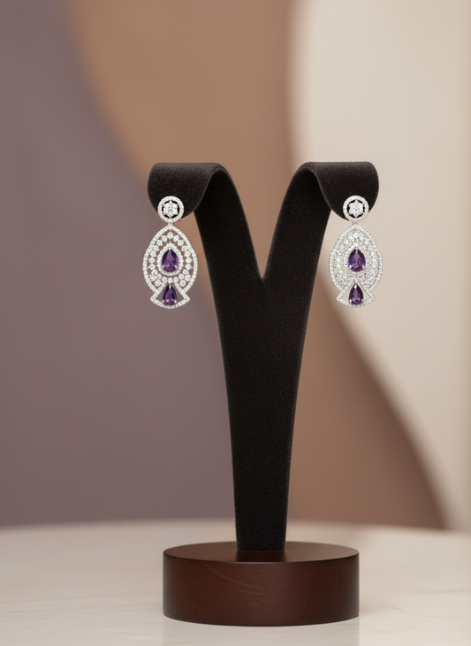 Violet AD Earrings
