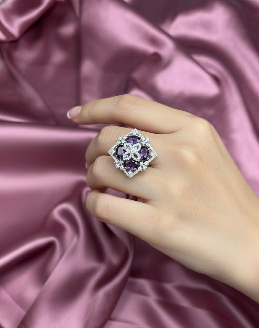 Lilac love AD ring
