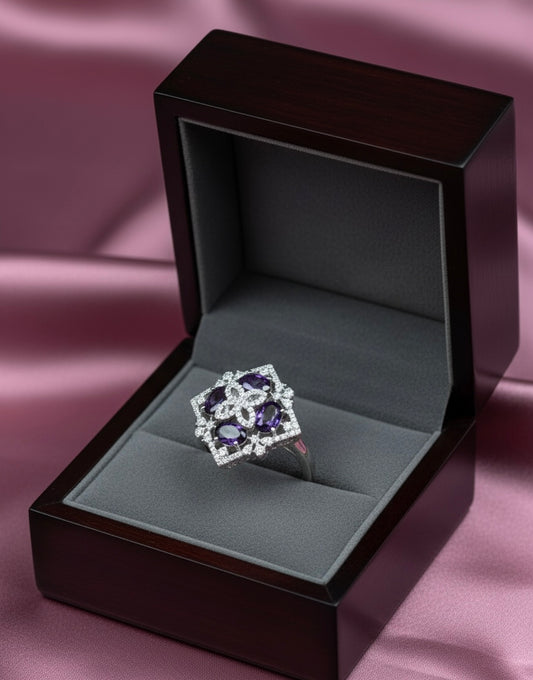 Lilac love AD ring