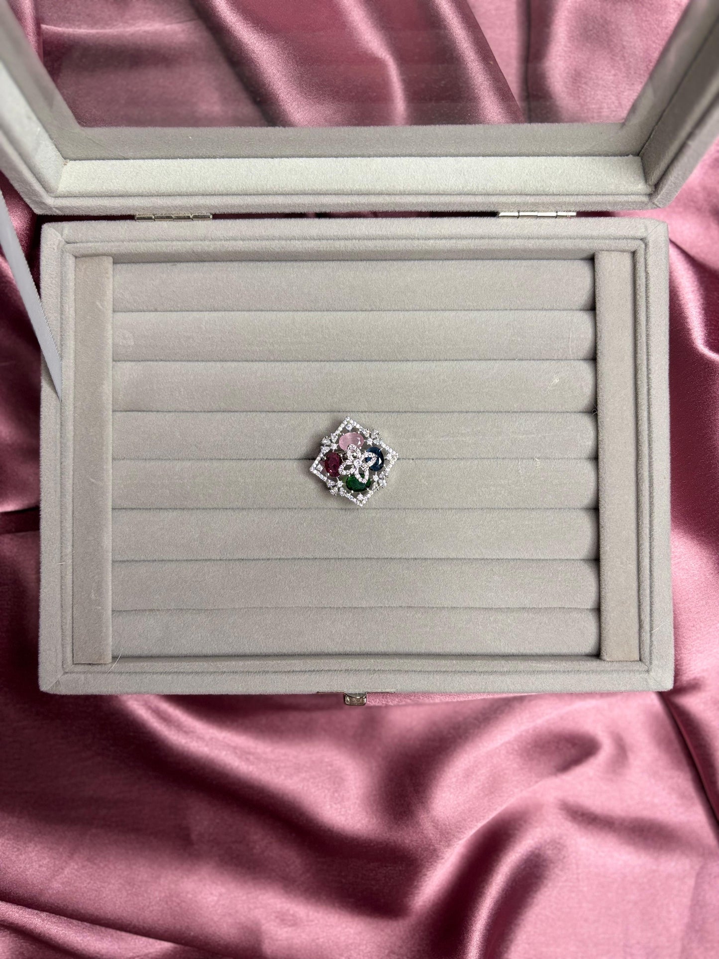 Prism pop multicolor AD ring