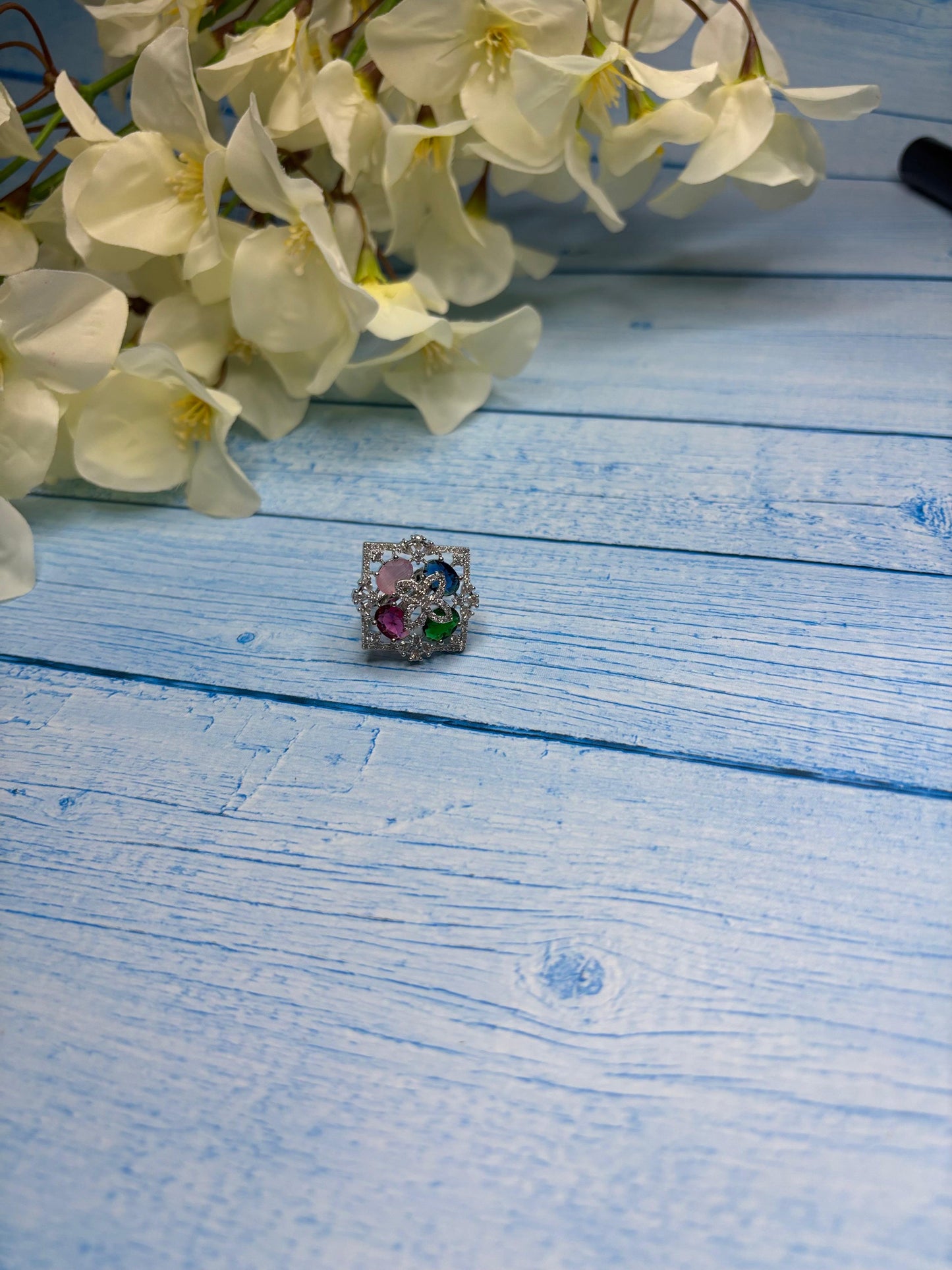 Prism pop multicolor AD ring