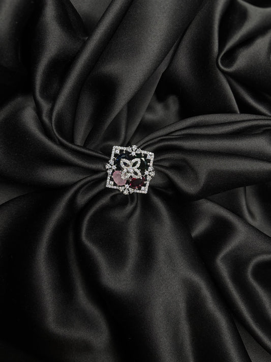 Prism pop multicolor AD ring