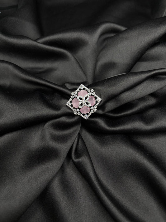 Pink whisper AD ring